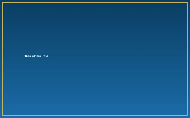 Auge des Horus Bedeutung Schutz und Heilung